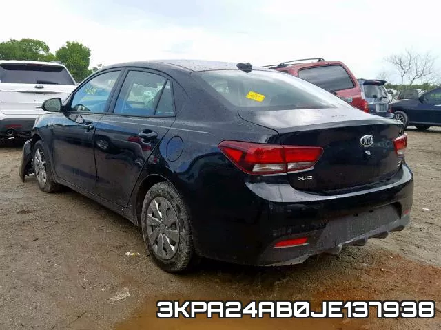 3KPA24AB0JE137938 фото 4