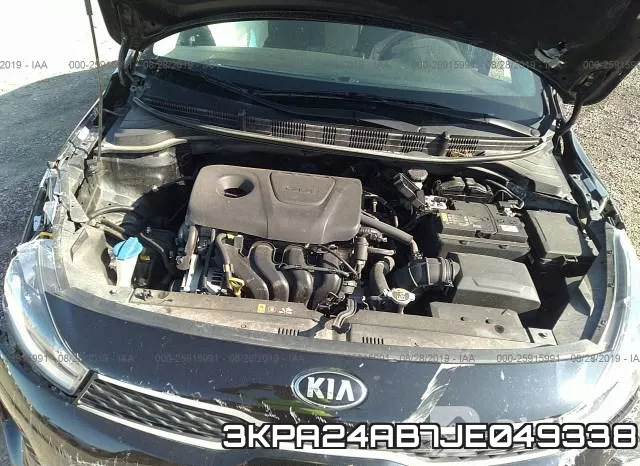 3KPA24AB7JE049338 фото 2