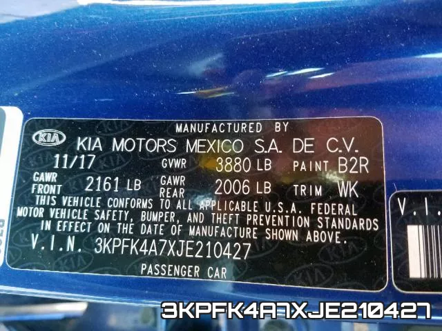 3KPFK4A7XJE210427 фото 2