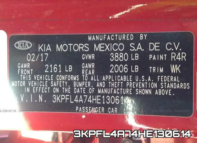 3KPFL4A74HE130614 фото 10