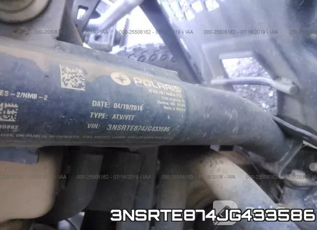 3NSRTE874JG433586 фото 2