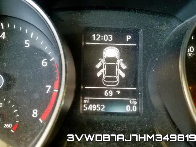 3VWDB7AJ7HM349819 фото 9
