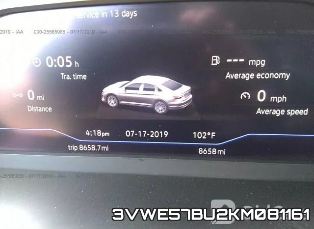 3VWE57BU2KM081161 фото 7