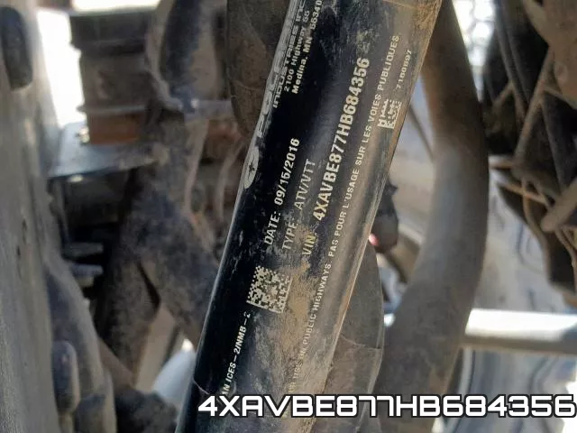 4XAVBE877HB684356 фото 2