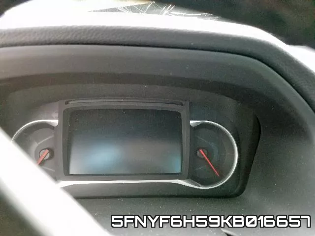 5FNYF6H59KB016657 фото 9