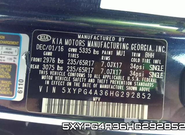 5XYPG4A36HG292852 фото 10