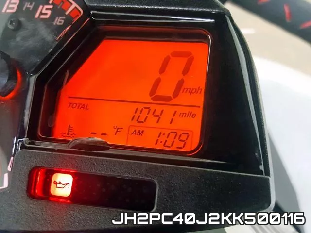 JH2PC40J2KK500116 фото 2