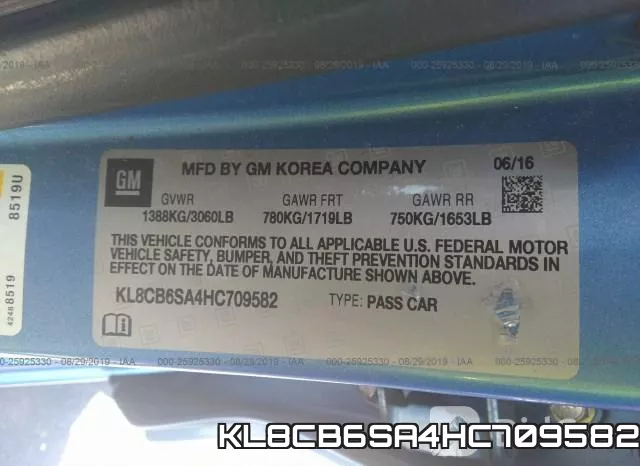 KL8CB6SA4HC709582 фото 10