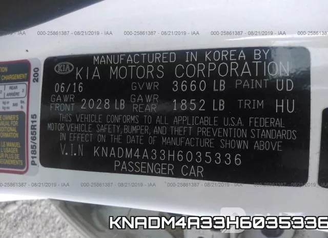 KNADM4A33H6035336 фото 10