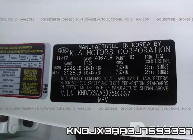 KNDJX3AA3J7593337 фото 10