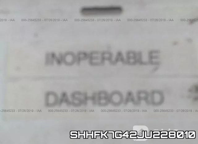 SHHFK7G42JU228010 фото 8