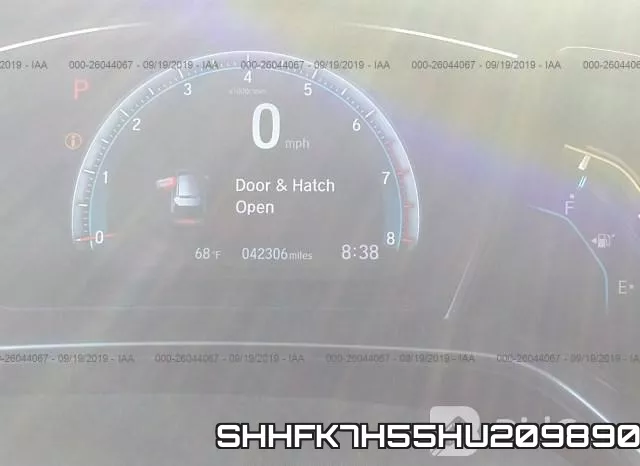 SHHFK7H55HU209890 фото 8