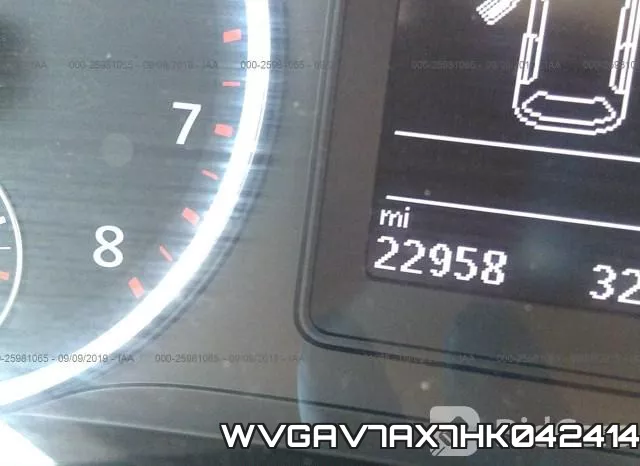 WVGAV7AX7HK042414 фото 8