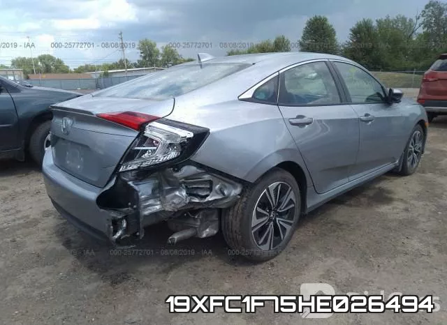 19XFC1F75HE026494 фото 5