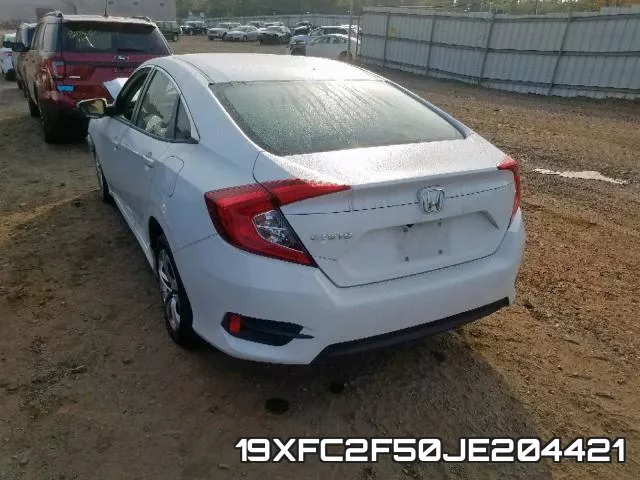 19XFC2F50JE204421 фото 4