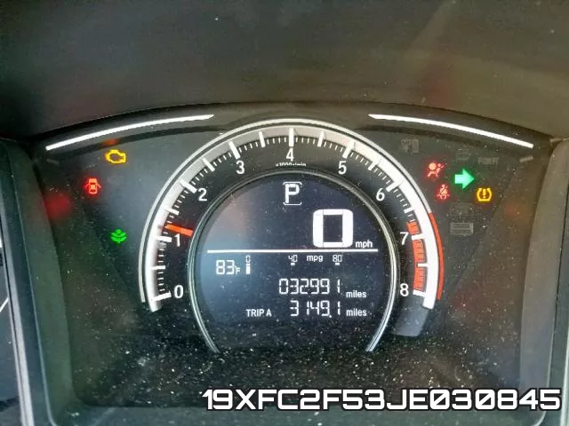 19XFC2F53JE030845 фото 9