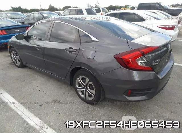 19XFC2F54HE065453 фото 4