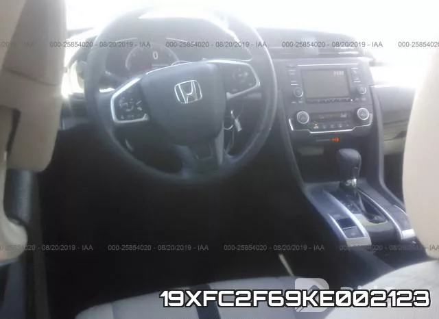 19XFC2F69KE002123 фото 6
