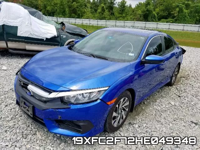 19XFC2F72HE049348 фото 3