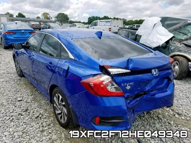 19XFC2F72HE049348 фото 4