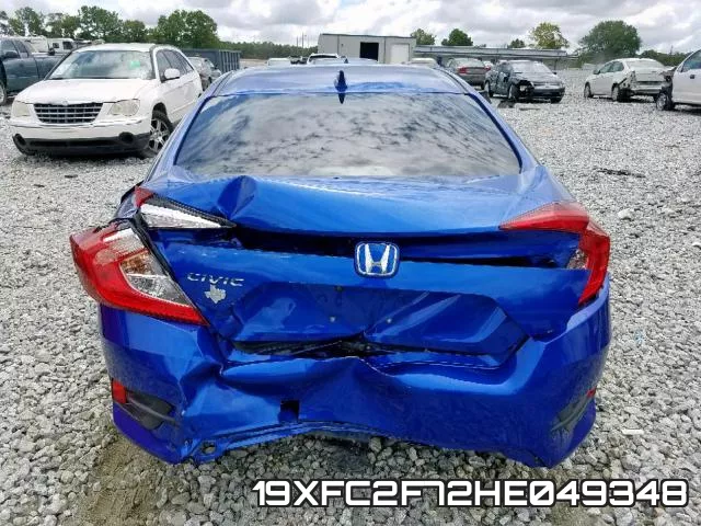 19XFC2F72HE049348 фото 10