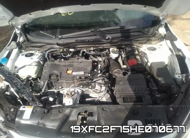 19XFC2F75HE070677 фото 2