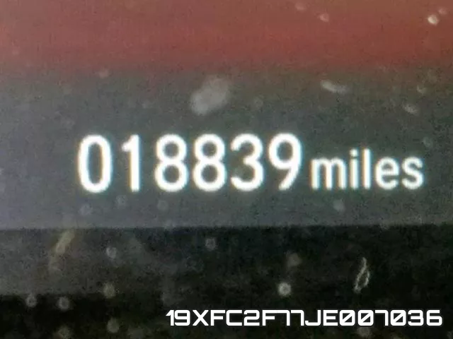 19XFC2F77JE007036 фото 9