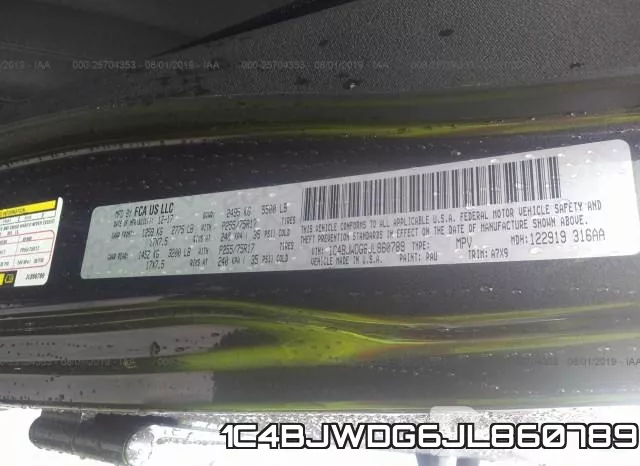 1C4BJWDG6JL860789 фото 10