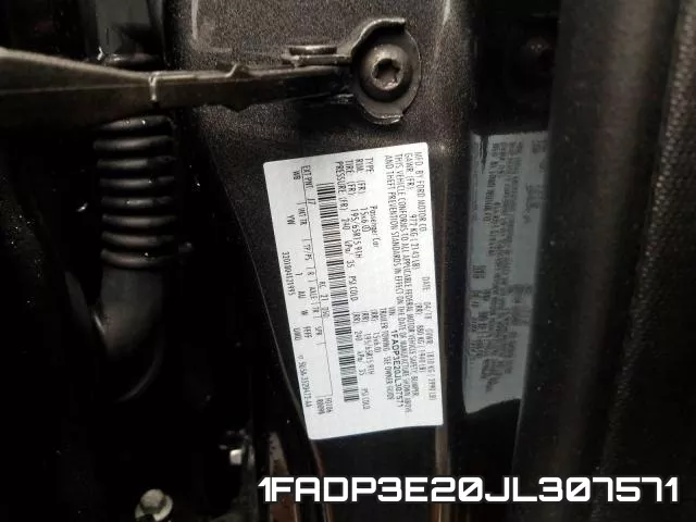 1FADP3E20JL307571 фото 2