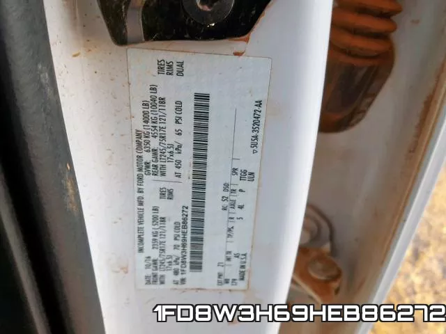 1FD8W3H69HEB86272 фото 2