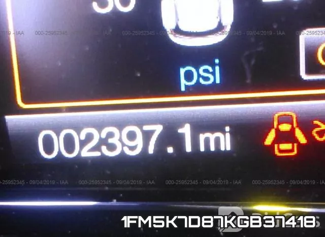 1FM5K7D87KGB37418 фото 8