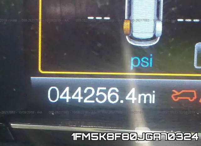 1FM5K8F80JGA70324 фото 8