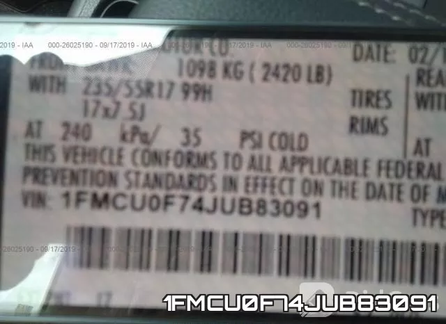 1FMCU0F74JUB83091 фото 10