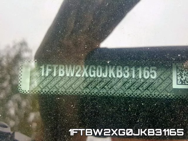 1FTBW2XG0JKB31165 фото 2