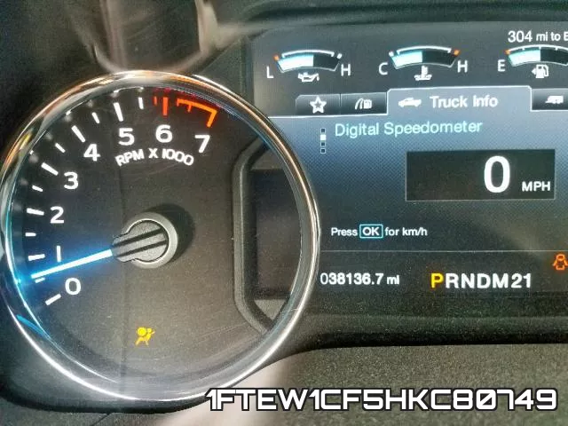 1FTEW1CF5HKC80749 фото 9