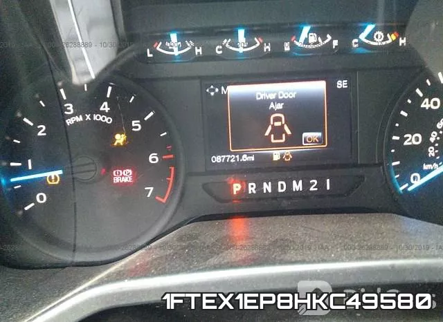 1FTEX1EP8HKC49580 фото 8