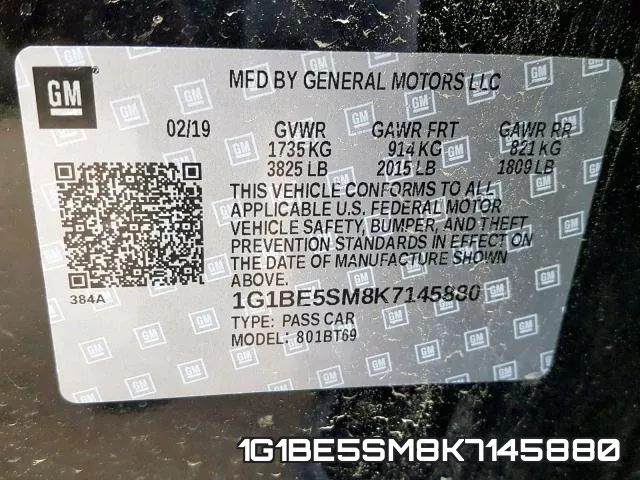 1G1BE5SM8K7145880 фото 2