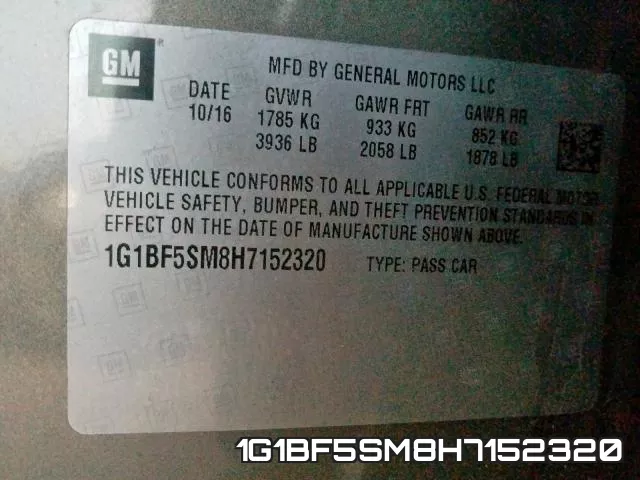 1G1BF5SM8H7152320 фото 2