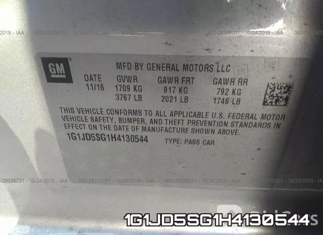 1G1JD5SG1H4130544 фото 10