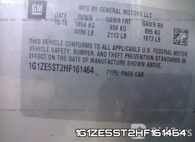 1G1ZE5ST2HF161464 фото 10