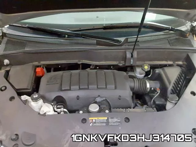 1GNKVFKD3HJ314705 фото 8