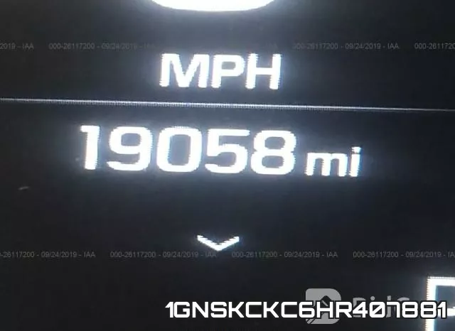 1GNSKCKC6HR407881 фото 8