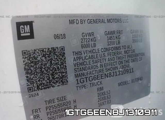 1GTG6EEN8J1310911 фото 10