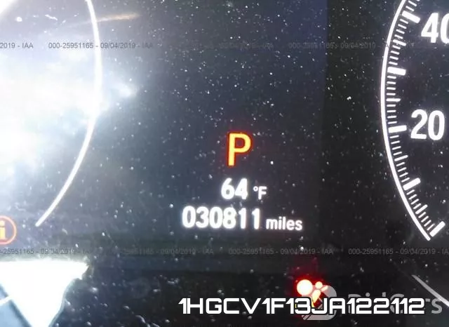 1HGCV1F13JA122112 фото 8