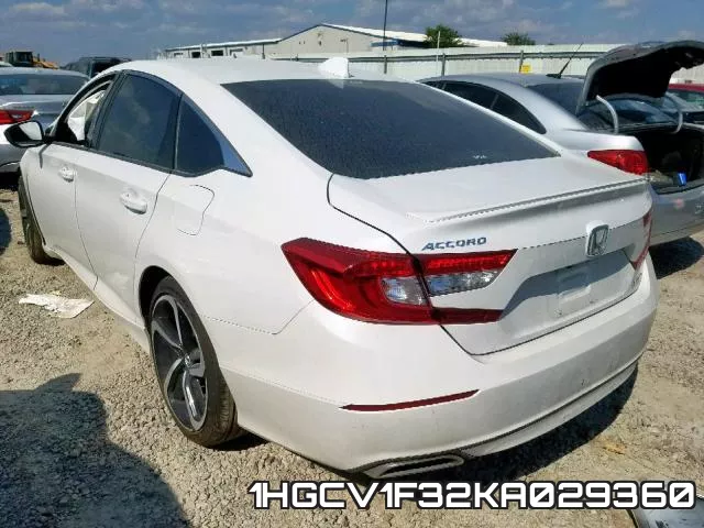1HGCV1F32KA029360 фото 4