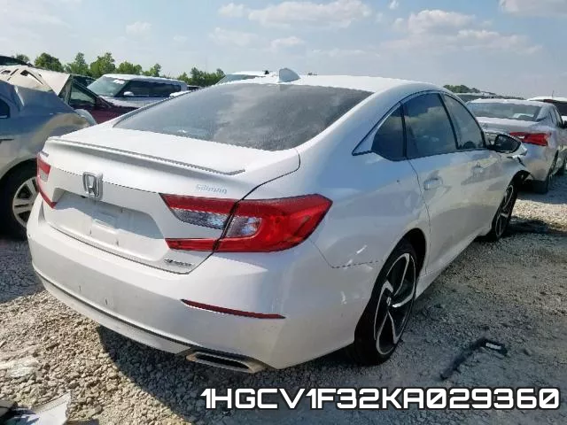 1HGCV1F32KA029360 фото 5