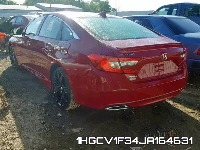 1HGCV1F34JA164631 фото 4