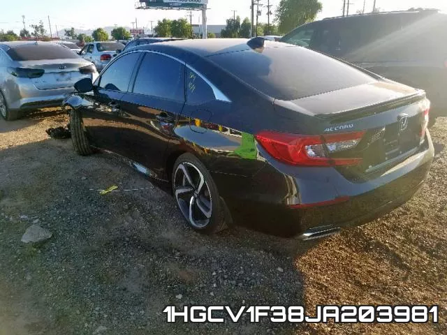 1HGCV1F38JA203981 фото 4