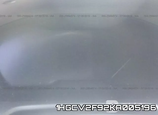 1HGCV2F92KA005196 фото 7