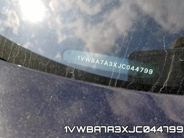 1VWBA7A3XJC044799 фото 2